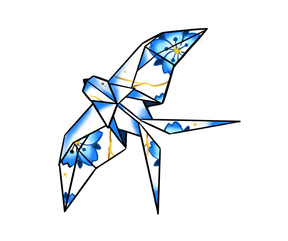 origami kintsugi